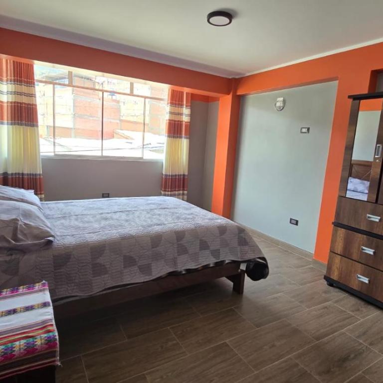 Refugio del Viajero Huaraz - Twin Room with Private Bathroom - 3