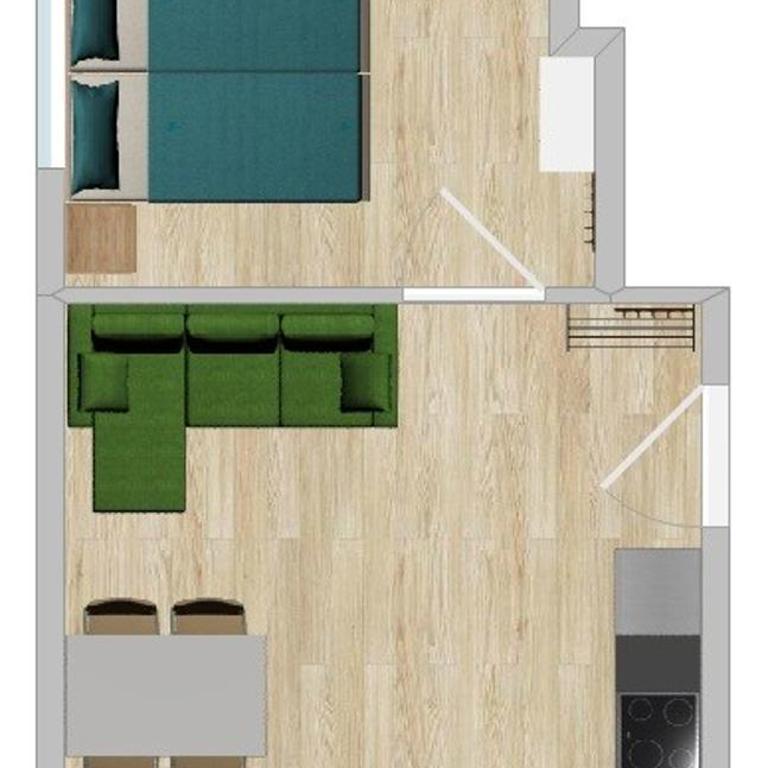 Ferienwohnung Sonnenschein - Apartment mit 1 Schlafzimmer - 6