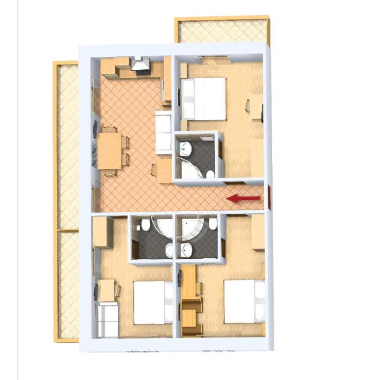 Schötzerhof - Apartamento de 3 dormitorios - 7