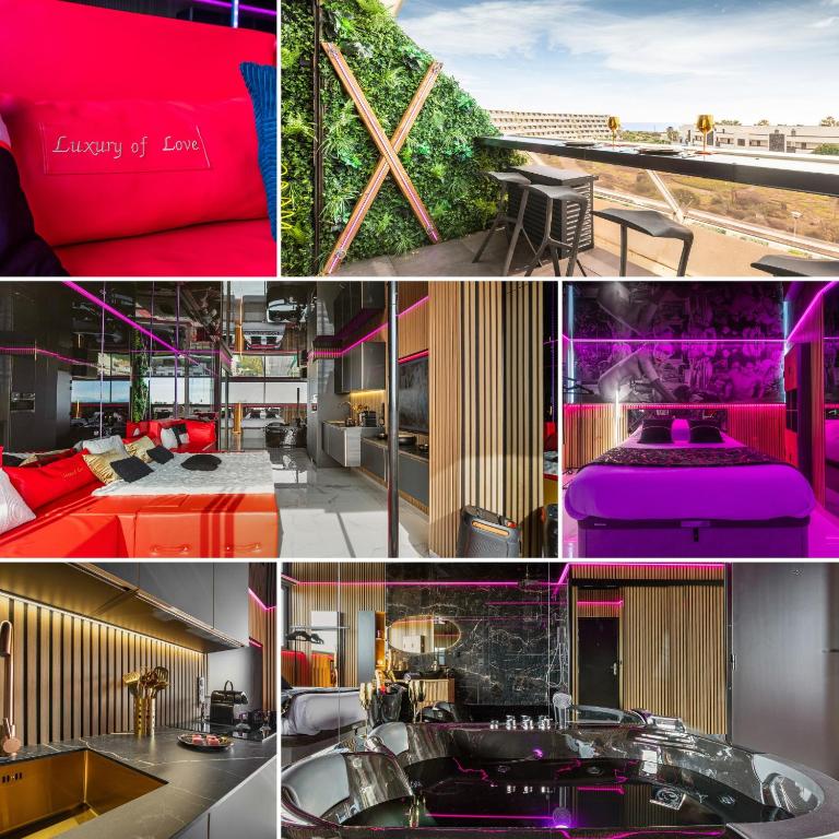 Luxury of Love - Suite d'exception - Vue mer - Balnéo XXL - Village Naturiste - One-Bedroom Apartment - 2