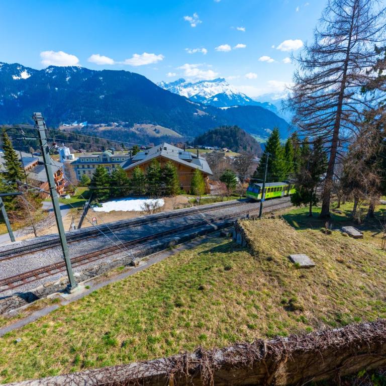 Grand balcon panoramique ,Vue Alpes ,Famille - Apartment mit 2 Schlafzimmern und Bergblick - 31