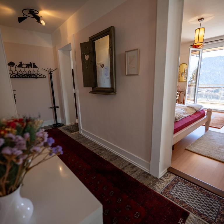 Grand balcon panoramique ,Vue Alpes ,Famille - Apartment mit 2 Schlafzimmern und Bergblick - 17