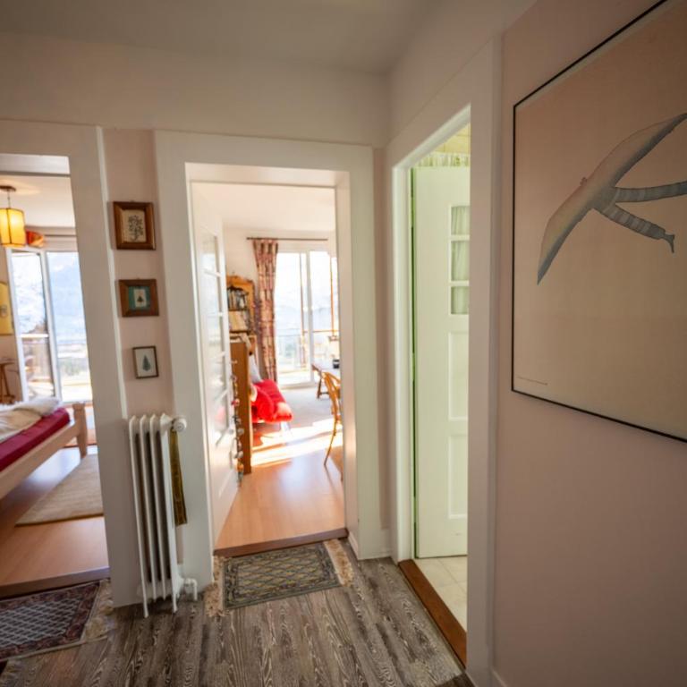 Grand balcon panoramique ,Vue Alpes ,Famille - Apartment mit 2 Schlafzimmern und Bergblick - 40