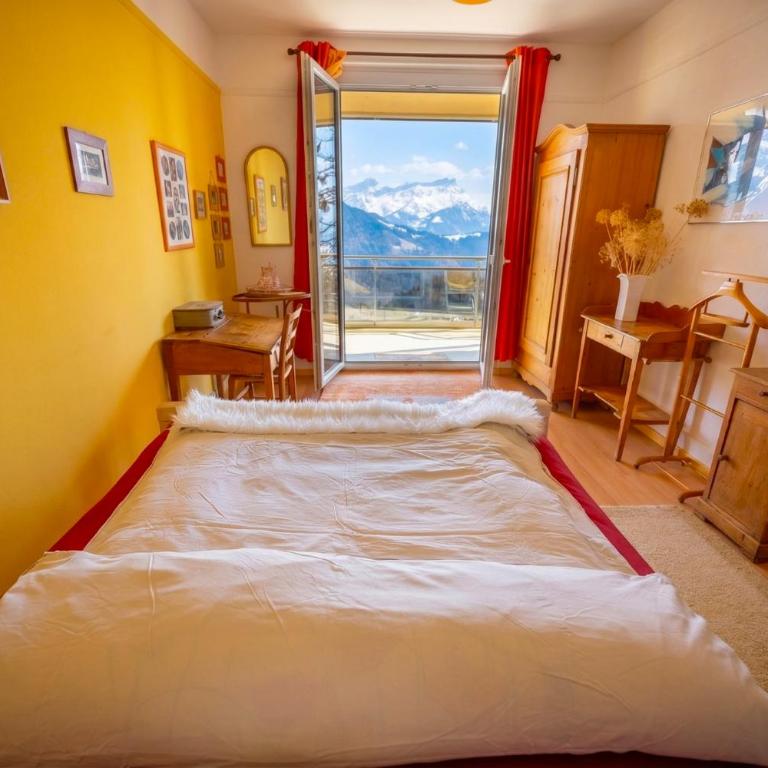 Grand balcon panoramique ,Vue Alpes ,Famille - Apartment mit 2 Schlafzimmern und Bergblick - 2