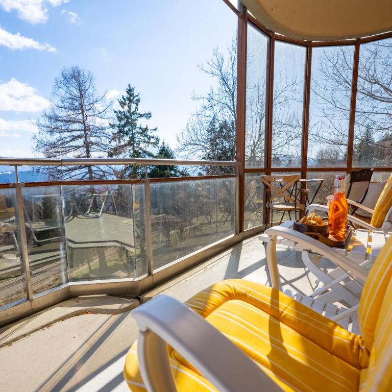 Grand balcon panoramique ,Vue Alpes ,Famille - Apartment mit 2 Schlafzimmern und Bergblick - 60