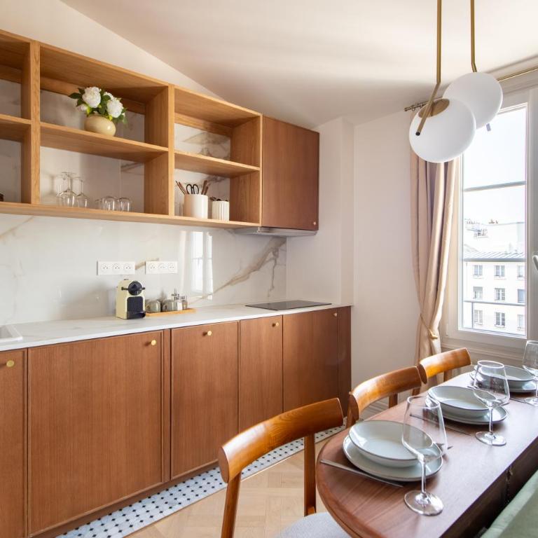 Designer One-Bed - Marais - FREE Parking - Appartement 1 Chambre - 9