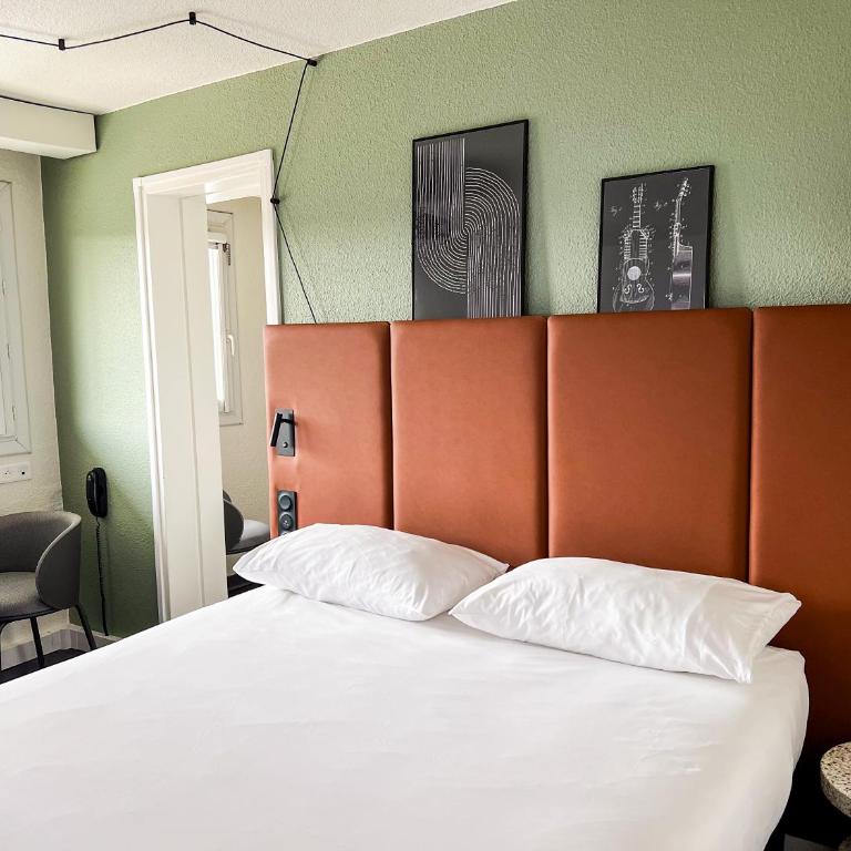 ibis Nîmes Ouest - A9 - Chambre Standard avec Lit Double et Lits Jumeaux - 9