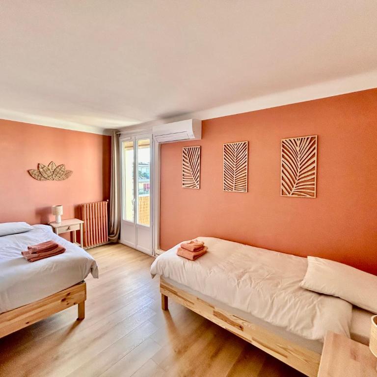 Spacieux T3 terrasse vue mer climatisé - Apartment mit 2 Schlafzimmern - 18