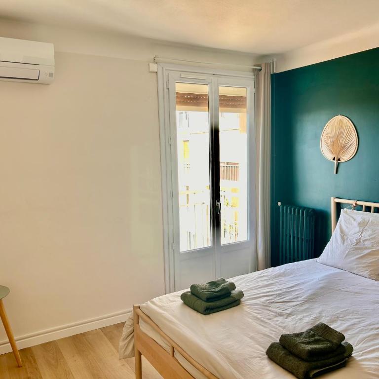 Spacieux T3 terrasse vue mer climatisé - Apartment mit 2 Schlafzimmern - 15