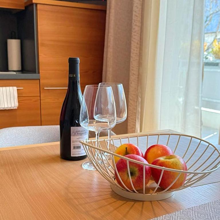 Residence Ferienwohnungen Santner - Moderne zentrale Ferienwohnungen in Naturns Südtirol - mit Parkplatz - Appartamento con Vista Montagna - 5