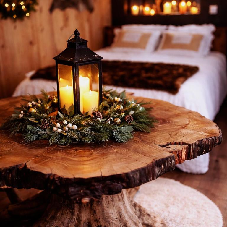 Le chalet romantique, SPA, Écran cinéma, Lit king size, day use, 10 min centre - Appartement 1 Chambre - 2