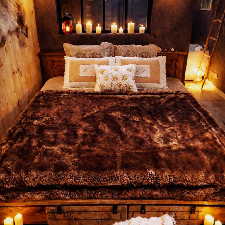 Le chalet romantique, SPA, Écran cinéma, Lit king size, day use, 10 min centre - Appartement 1 Chambre - 5