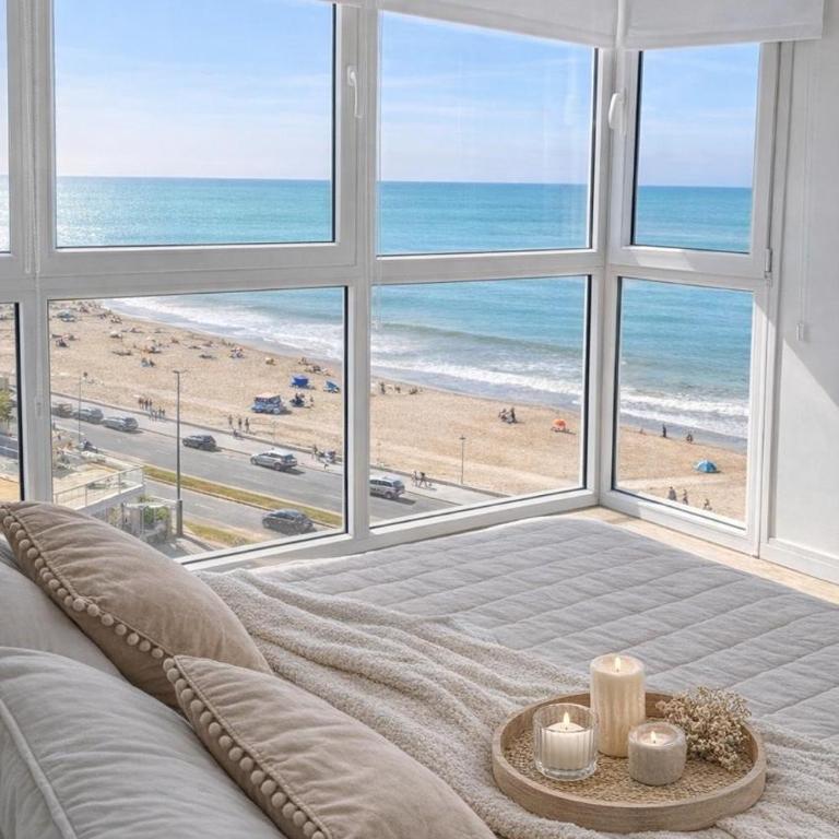 Lugar encantador con vista al mar en Mar del Plata. - One-Bedroom Apartment - 1