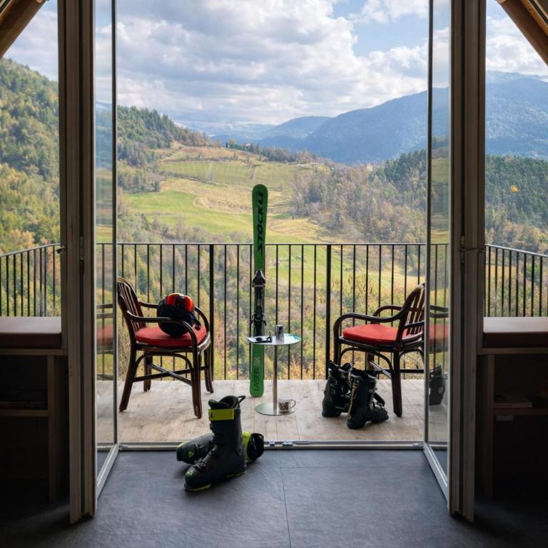 Bahngarten1907 Panorama Historic Railway House - Loft Apartment mit1 Schlafzimmer und Balkon - 12