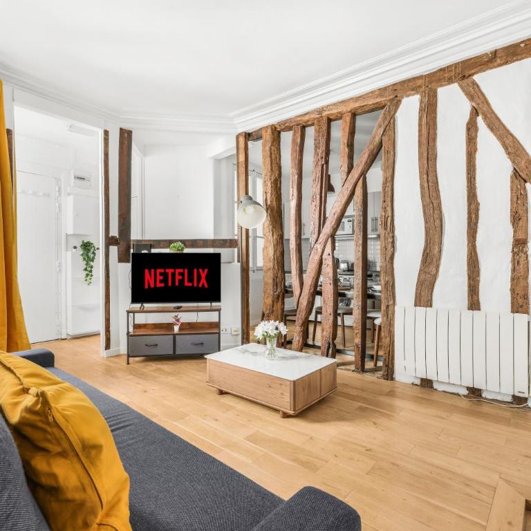 Quartier Musée du Louvre 6 - Studio Apartment with Netflix - Studio - 3