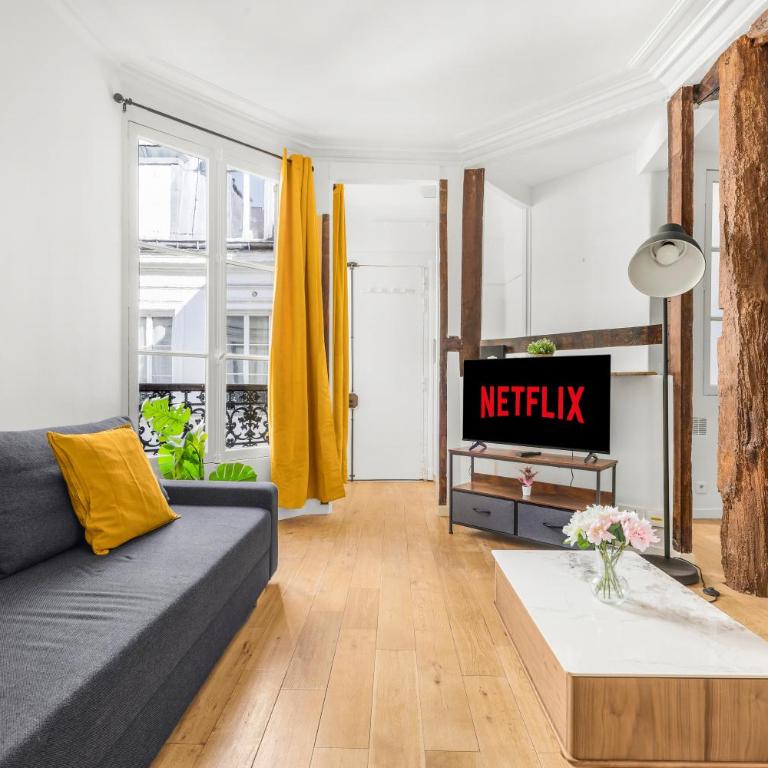 Quartier Musée du Louvre 6 - Studio Apartment with Netflix - Studio - 1