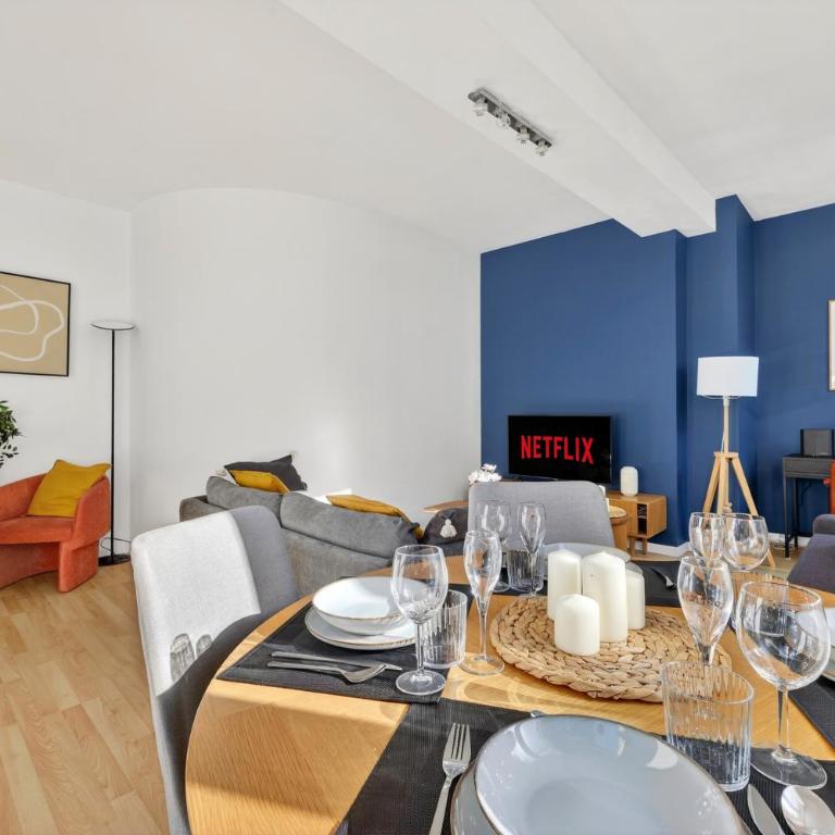 Quartier Bastille Charonne 2 Bedroom Apartment with Netflix - Appartement 2 Chambres - 6