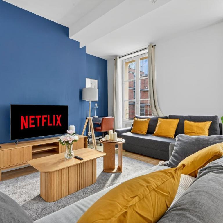 Quartier Bastille Charonne 2 Bedroom Apartment with Netflix - Appartement 2 Chambres - 1