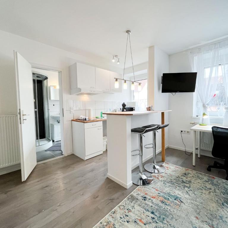 AugsburgLiving - Business- und Ferienapartments - Estudio con 1 cama grande - 3