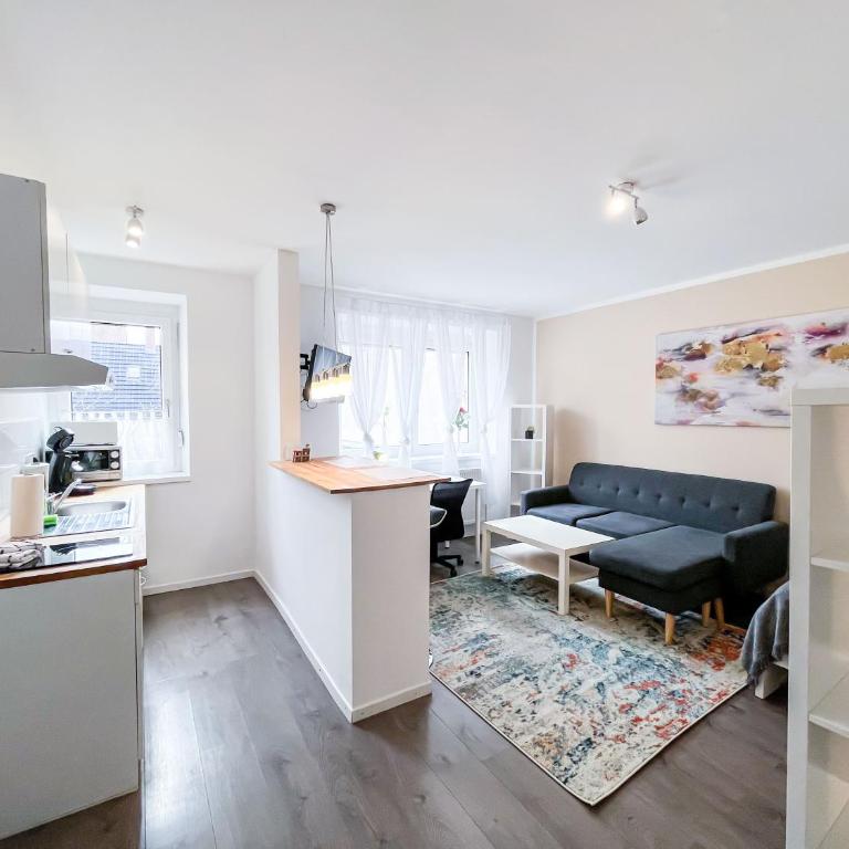AugsburgLiving - Business- und Ferienapartments - Estudio con 1 cama grande - 4