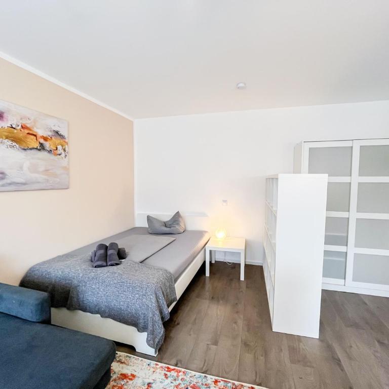 AugsburgLiving - Business- und Ferienapartments - Estudio con 1 cama grande - 5