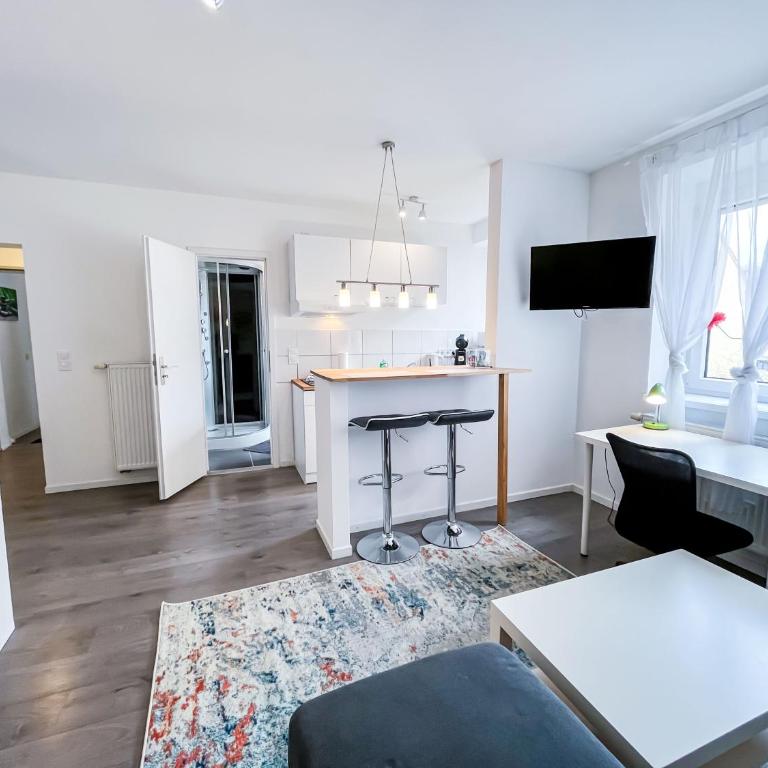 AugsburgLiving - Business- und Ferienapartments - Estudio con 1 cama grande - 8