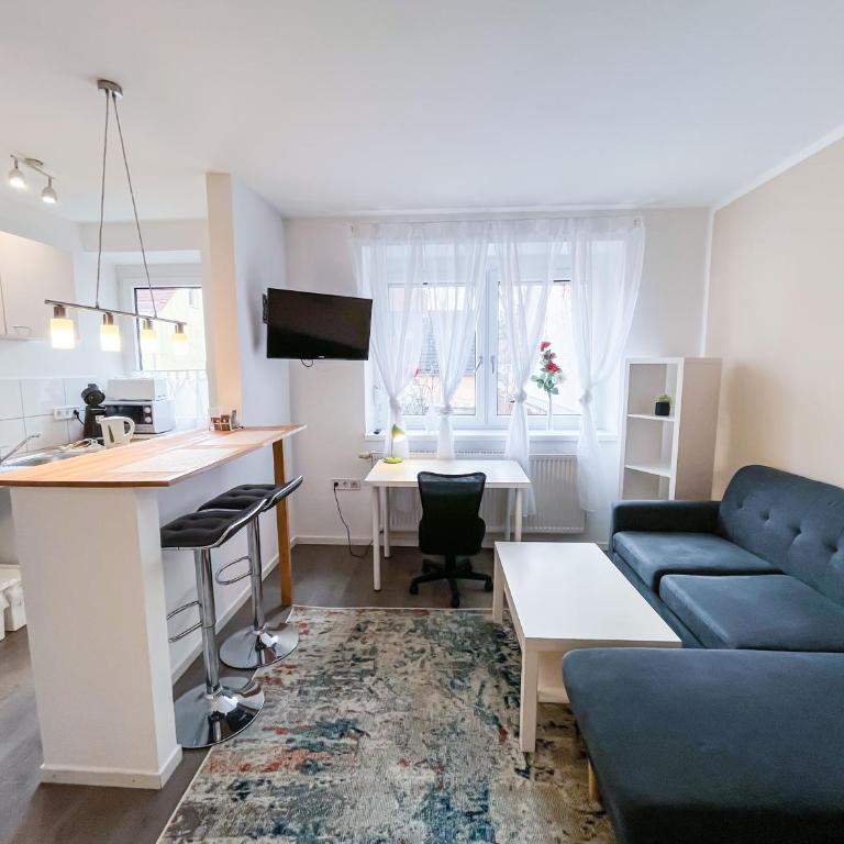 AugsburgLiving - Business- und Ferienapartments - Estudio con 1 cama grande - 11