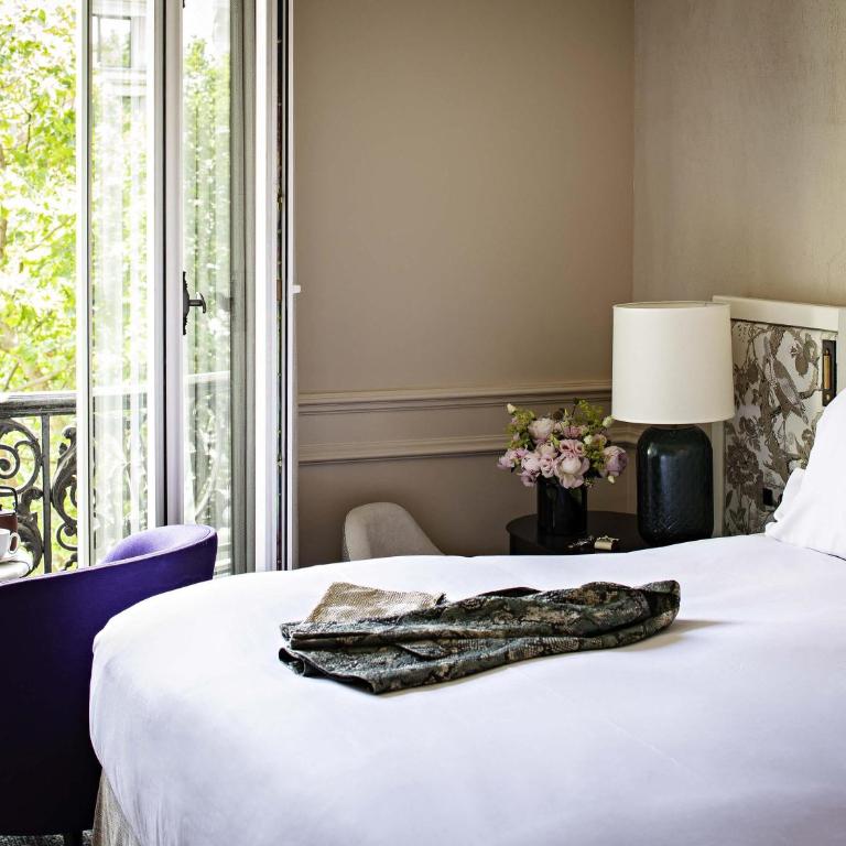 Sofitel Le Scribe Paris Opera - Chambre de Luxe avec 1 Lit Queen-Size - Vue sur Cour ou Rue Scribe - 1