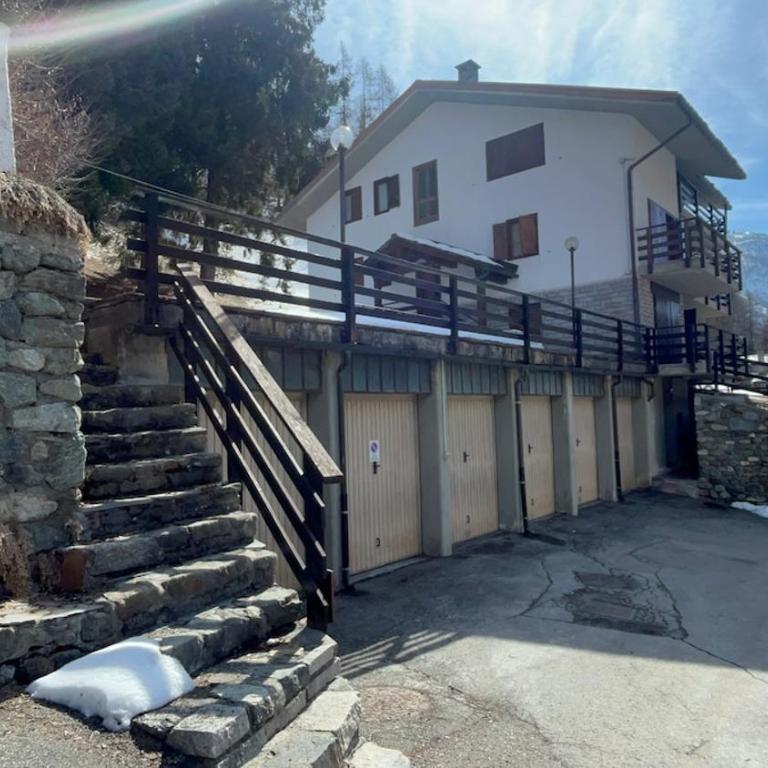 Cozy House in Valtournenche - Il Lupo Affitta - Studio mit Bergblick - 9