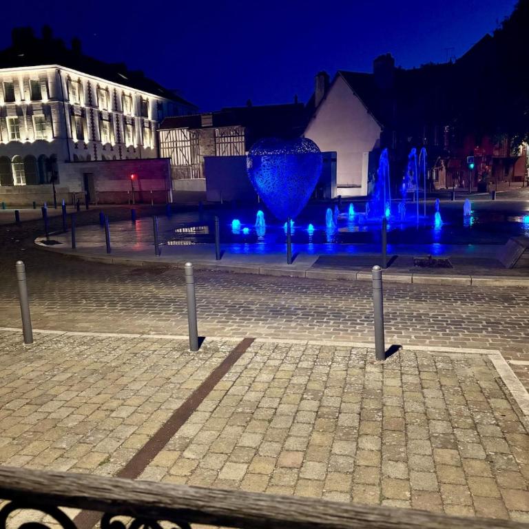 Appartement Face au Cœur Troyen avec cour privative terrasse - Apartment mit 2 Schlafzimmern - 27