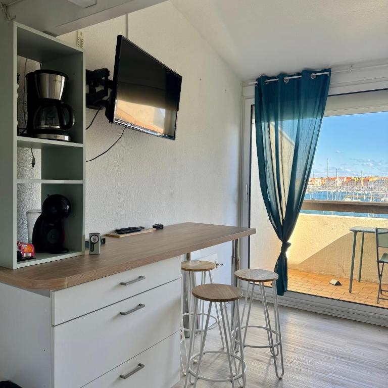 Le belvédère de l'ile - 4pers - Vue sur le port - Parking - Clim - Wifi - Histoire de Clés - Apartment mit 2 Schlafzimmern - 20