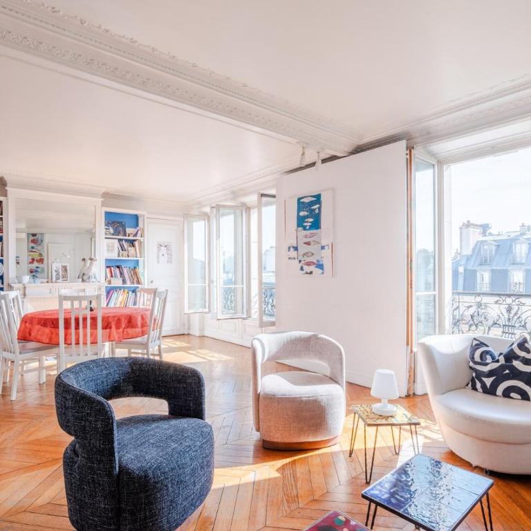 Top Floor Gem with Eiffel Tower View - Appartement - 10