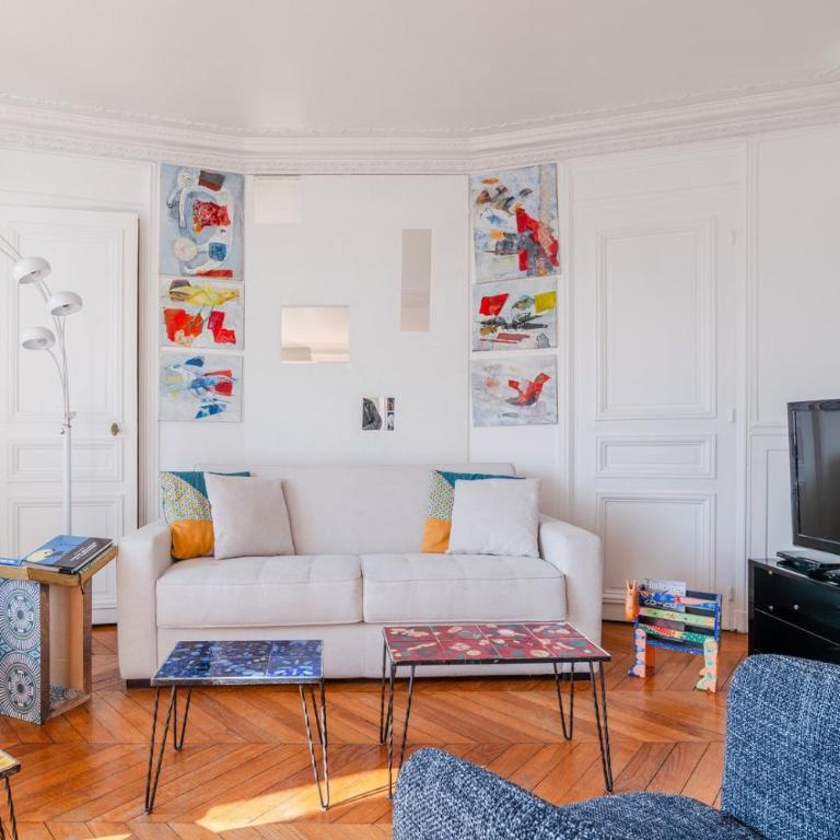 Top Floor Gem with Eiffel Tower View - Appartement - 7
