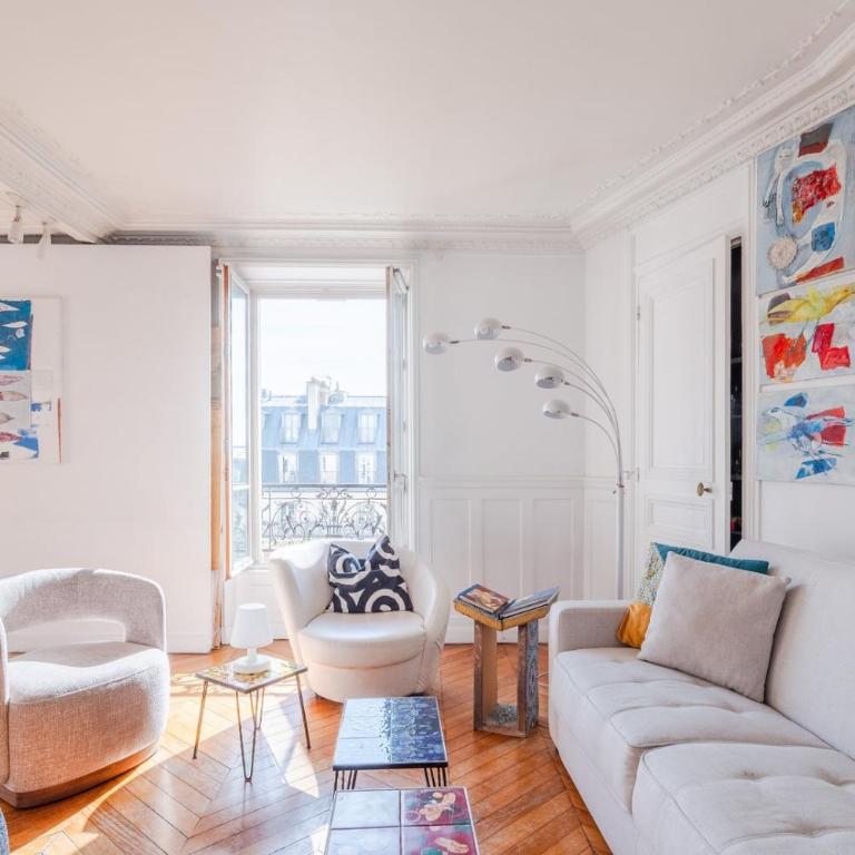 Top Floor Gem with Eiffel Tower View - Appartement - 5