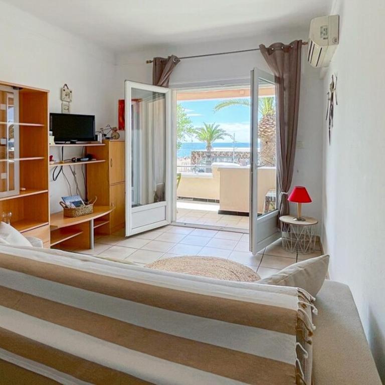 Studio front de mer terrasse wifi et clim - Apartamento de 1 dormitorio - 12