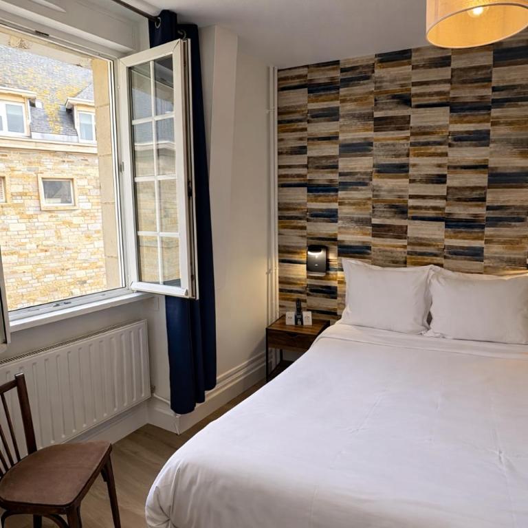 Hôtel La Porte Saint Pierre-Logis Hôtel Intra Muros RÉNOVÉ en 2026 - Camera Matrimoniale con Vista Città - 12