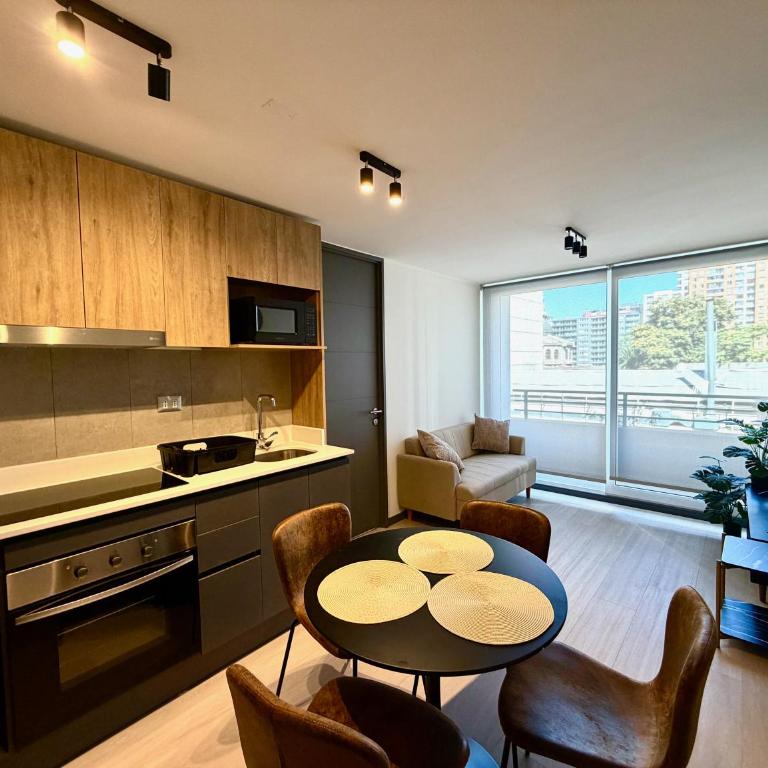 Co-Work Apartment 516 Downtown Santiago, 2 Bedrooms más Parking - Apartamento de 2 dormitorios - 1