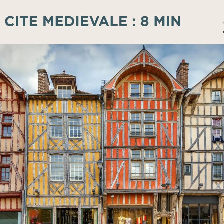 Le Champenois - Charme centre-ville & Netflix - Appartement 1 Chambre - 32