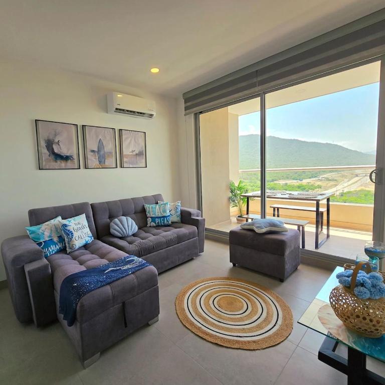 Santa Marta Don Jaca - Piso 15 vista Mar & Sierra - Two-Bedroom Apartment - 6