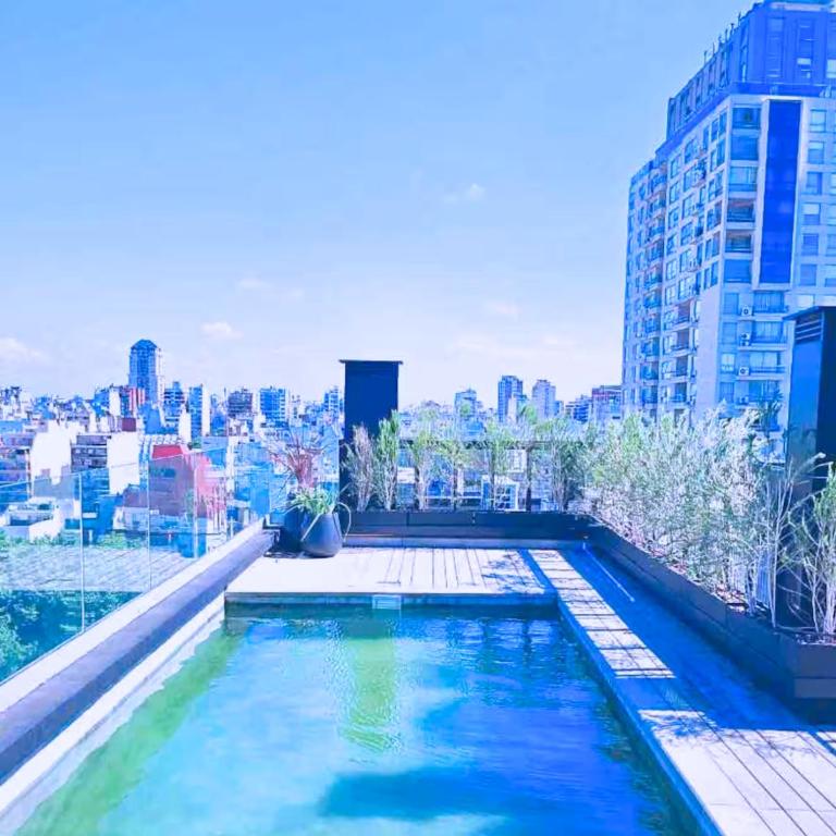 Zona Palermo, Movistar Arena, Campo de Polo, Moderno Ap Co-working libre uso, Pileta, Flexible Check-in! - One-Bedroom Apartment - 8
