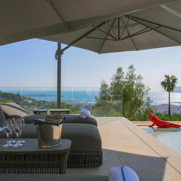 Villa SUNSET- Vue mer à cannes - Villa con vistas al mar - 61