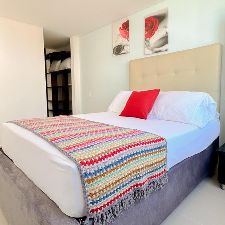 Acogedores apartamentos en el Rodadero RS By Bedviajes - Apartamento de 2 dormitorios con balcón - 4