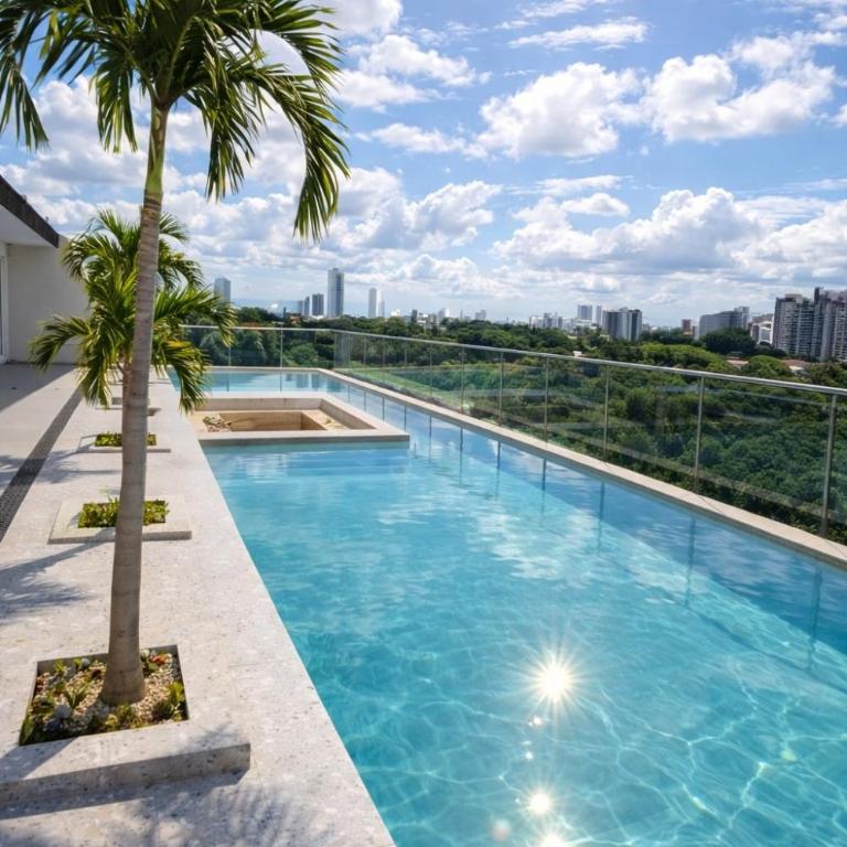 Piscina, ubicación top cerca Equipetrol - Two-Bedroom Apartment - 1