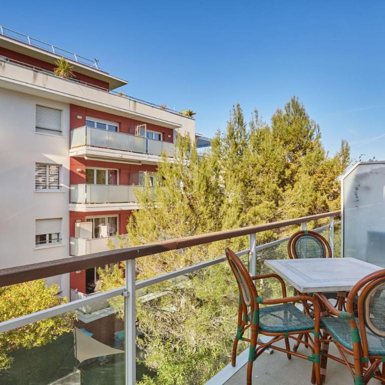 Appart'hôtel Odalys City - Antibes Olympe - Appartement 1 Chambre avec Balcon (4 Adultes) - 4
