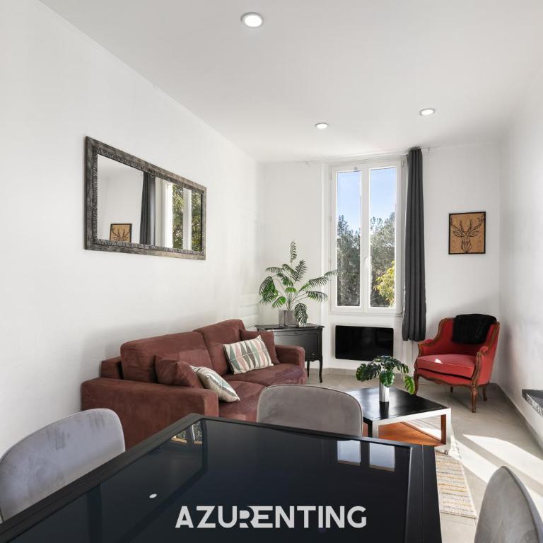 Azurenting - Bastide Oliva - 1 chambre - Balcon - Appartement 1 Chambre avec Balcon - 12