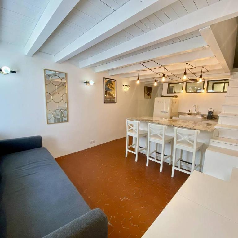 CANNES - CENTRE VILLE COQUET 2P TERRASSE SUR LES TOITS - Apartment mit 1 Schlafzimmer und Terrasse - 2