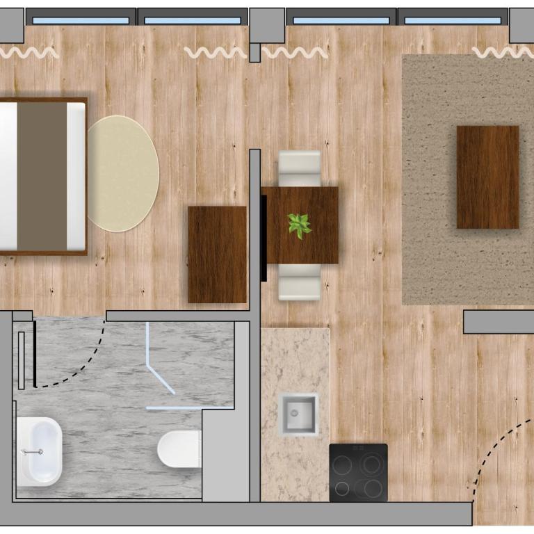 Bader Suites - Apartments - Classic Apartment mit 1 Schlafzimmer - 6