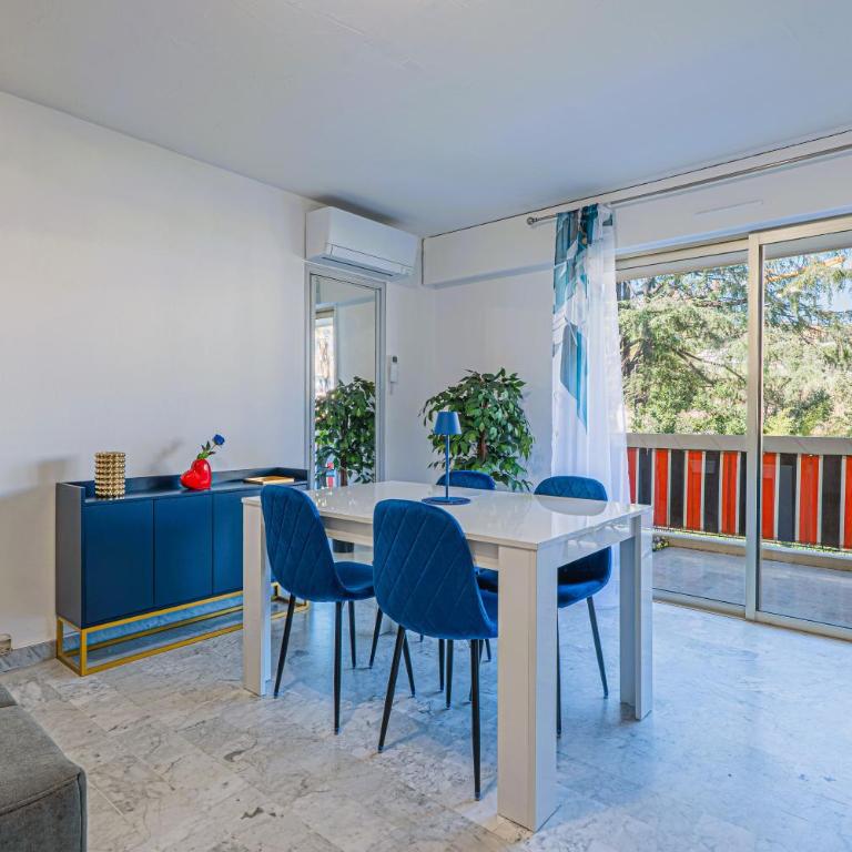 2 pièces 52m2 Clim Parking Terrasse Golfe-Juan - Appartement 1 Chambre - 6