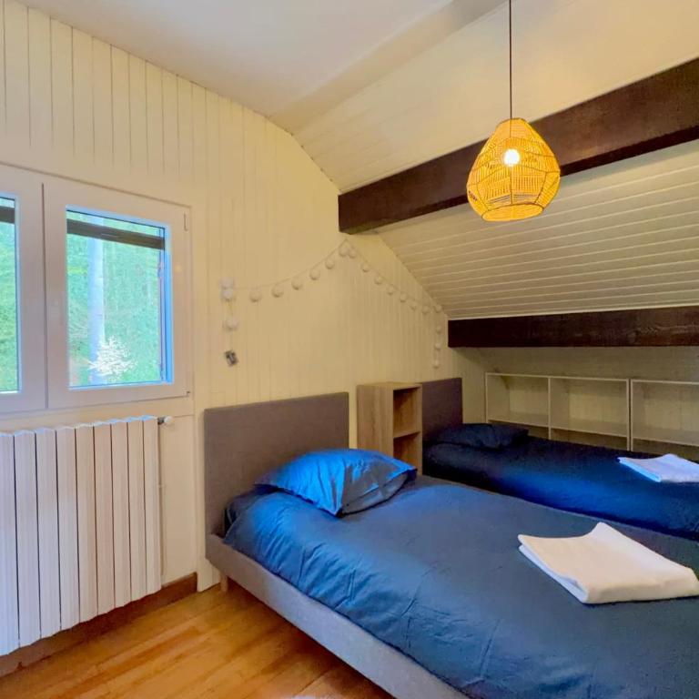 Confortable Chalet - Vue sur le Lac dAiguebelette - Chalet - 17