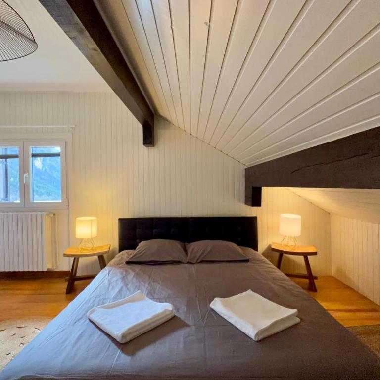 Confortable Chalet - Vue sur le Lac dAiguebelette - Chalet - 22